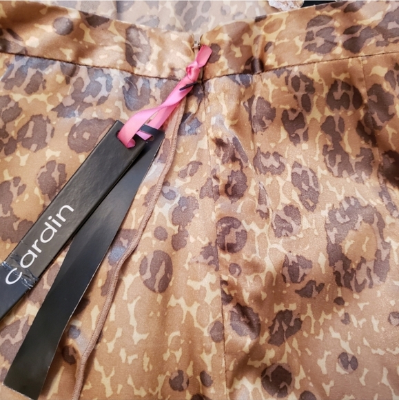 Pierre Cardin Vintage Animal Print Skirt Size 8 NWT - Picture 7 of 16